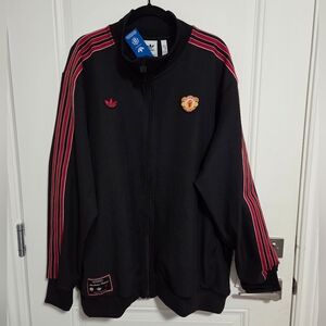 NWT - Adidas Manchester United Track Top - Size 3XL